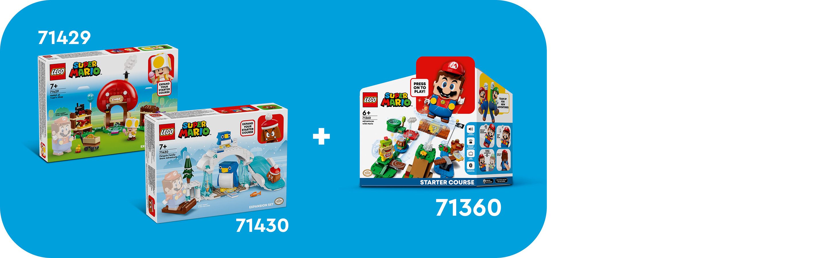 Dárkový set LEGO® Super Mario™ pro hráče